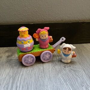 Little People Easter Cart Set 2002